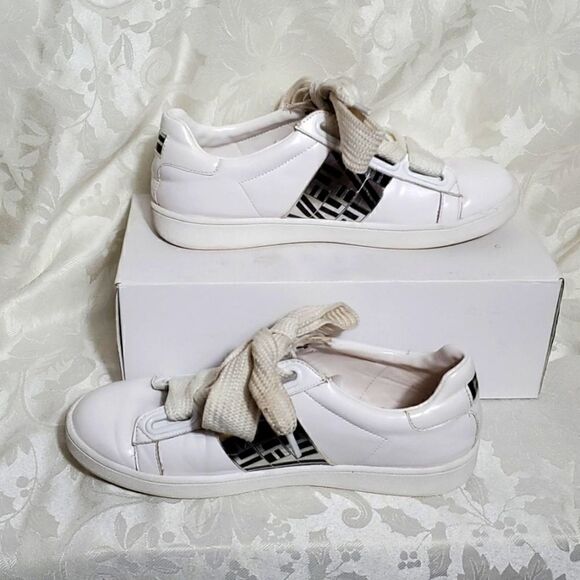 Jeffrey Campbell LF White Sneakers - Picture 4 of 8